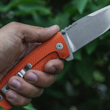 SOG Tellus FLK Folding Knife - Olive Drab, Wolf Gray, or Blaze