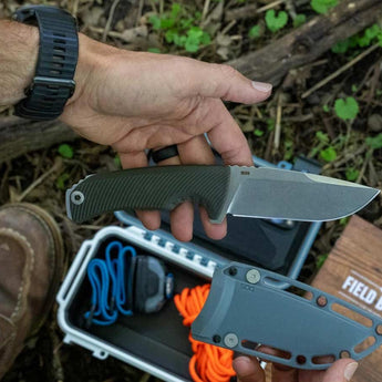 SOG Tellus FX Fixed Blade Knife - Olive Drab, Wolf Gray, or Blaze