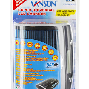 Tenergy T9688 Universal 4-bay Battery Charger for NiCd or NiMH Batteries (01127)