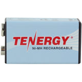 Tenergy 10001 9V 250mAh 8.4V Nickel Metal Hydride (NiMH) Battery with Snap Connector - Bulk