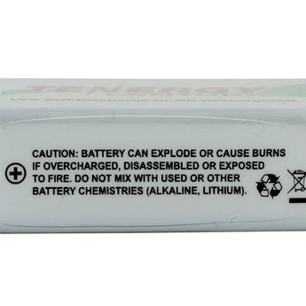 Tenergy Centura LSD 10003 9V 200mAh 8.4V Nickel Metal Hydride (NiMH) Battery with Snap Connector - Bulk