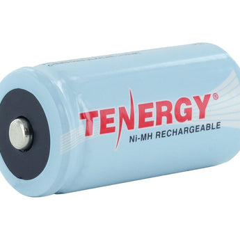Tenergy 10200 C-cell (8PK) 5000mAh 1.2V Nickel Metal Hydride (NiMH) Button Top Batteries - 8-Pack