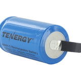 Tenergy 10203-C-cell 5000mAh 1.2V Nickel Metal Hydride (NiMH) Battery with Solder Tabs for Building Packs