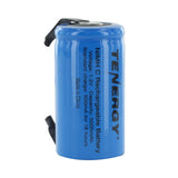 Tenergy 10203-C-cell 5000mAh 1.2V Nickel Metal Hydride (NiMH) Battery with Solder Tabs for Building Packs