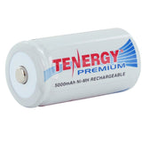 Tenergy Premium 10208 C-cell 5000mAh 1.2V Nickel Metal Hydride (NiMH) Button Top Battery - Bulk