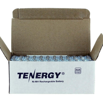 Tenergy 10400 AAA 1000mAh 1.2V Nickel Metal Hydride (NiMH) Button Top Battery - Shrink-Wrapped - Sold Individually