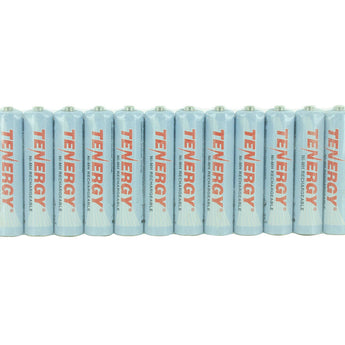 Tenergy 10400 AAA 1000mAh 1.2V Nickel Metal Hydride (NiMH) Button Top Battery - Shrink-Wrapped - Sold Individually