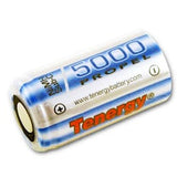Tenergy 10514 Sub C 5000mAh 1.2V High-Drain 40A Nickel Metal Hydride (NiMH) Flat Top Battery with or without Tabs - Bulk