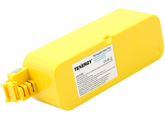 Tenergy 11701 Nickel Metal Hydride (NiMH) Replacement Battery w/ Hard Case (Yellow Color) for iRobot Roomba APS 4905 400 Series Vacuum Cleaner