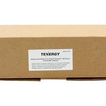 Tenergy 11701 Nickel Metal Hydride (NiMH) Replacement Battery w/ Hard Case (Yellow Color) for iRobot Roomba APS 4905 400 Series Vacuum Cleaner