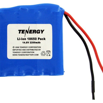 Tenergy 31021 Lithium Li-Ion 18650 14.8V 2200mAh Battery Pack