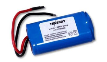 Tenergy 31003 Lithium Li-Ion 18650 7.4V 2200mAh Battery Pack L18650-2200-2