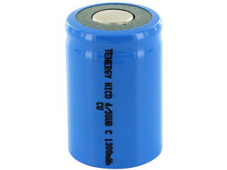 Tenergy 20303-1 4/5 Sub C 1300mAh 1.2V Nickel Cadmium (NiCd) Battery with or without Tabs - Bulk