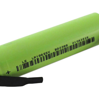 Tenergy 30005-1 ICR 18650 3.7V 2600mAh Li-Ion Unprotected Rechargeable Battery - With Tabs