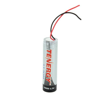 Tenergy 18650 2600mAh 3.7V Protected Lithium Ion (Li-ion) Bare Leads Battery - Bulk (30011)
