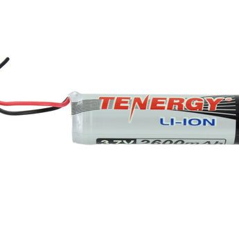 Tenergy 18650 2600mAh 3.7V Protected Lithium Ion (Li-ion) Bare Leads Battery - Bulk (30011)