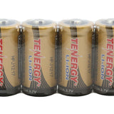 Tenergy 34154 Combo Kit for the Arlo Camera System - 4 x RCR123A / 16340 650mAh 3.7V Lithium Ion (Li-ion) Rechargeable Button-Top Batteries and 1 x  4-Bay Charger