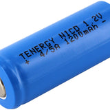 Tenergy 4/5A 1200mAh 1.2V NiCd Rechargeable Flat Top Battery - Standing Shot