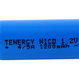 Tenergy 20203 4/5 A 1200mAh 1.2V Nickel Cadmium (NiCd) Flat Top Battery - Bulk