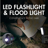 Tenergy 58063 Multi-Functional Hand Crank Weather Radio with LED Flashlight