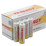 Tenergy 90391 AA 1000mAh 1.2V Nickel Cadmium (NiCd) Button Top Batteries - Pack of 24