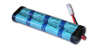 Tenergy 11408 9.6V 3800mAh High Power NiMH Battery for AirSoft Rifles or Cars