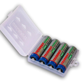 Tenergy Battery Case for Four AA or AAA batteries (80007)
