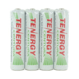 Tenergy Centura LSD 10406 AAA 800mAh 1.2V Nickel Metal Hydride (NiMH) Button Top Batteries - 4 Pack Shrink