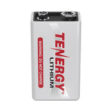Tenergy 9V 1200mAh Lithium Primary (LiMnO2) Battery - Snap Connectors