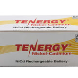Tenergy 20104 AA 1000mAh 1.2V Nickel Cadmium (NiCd) Button Top Battery - Bulk