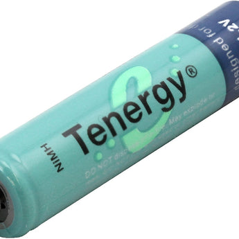 Tenergy 10400 AAA (4PK) 1000mAh 1.2V Nickel Metal Hydride (NiMH) Button Top Battery - Pack of 4