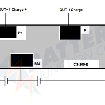 Tenergy 32005 PCB for 7.2V / 7.4V Li-PO and Li-ion 18650 / 18500 7.2V Battery Packs