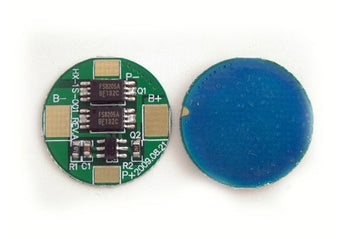 Tenergy 32002 Protection Circuit Module (PCB) Round for 3.7V Li-Polymer Battery 3.5A Working (6A cut-off)