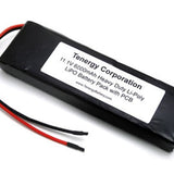 Tenergy 6000mAh 11.1V Protected Lithium Polymer (Li-Poly) Bare Leads Battery - Bulk (31206)
