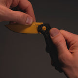 SOG Terminus SJ LTE Folding Knife - Carbon and Graphite, or Carbon and Gold