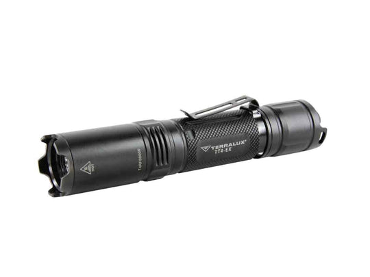 TerraLUX / Lightstar Corp. Tactical 4 EX Makhaira Flashlight - CREE XM-L U2 LED - 785 Lumens - Uses 1 x 18650 or 2 x CR123A