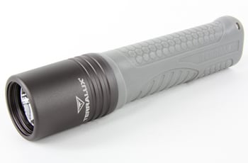 TerraLUX / Lightstar Corp. Colorado LED Flashlight - 500 Lumens - Runs on 4x AA Batteries - Black/Gray