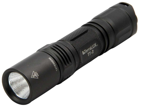 TerraLUX / Lightstar Corp. TT-2 LED Tactical Flashlight 115 Lumens Uses 1 x AA