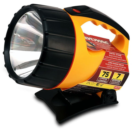 Rayovac Industrial Krypton Floating Lantern with Swivel Stand - Incandescent Bulb - 75 Lumens - Uses 1 x 6V Battery or 4 x D Cells (KFLA)
