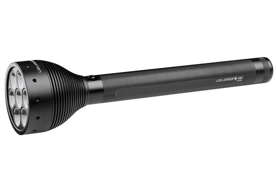 Ledlenser X21 7-LED Flashlight with Case - 1000 Lumens - Runs on 4 x D Batteries (880008)
