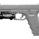 SureFire X300U-A LED Weapon Light with Rail-Lock Mounting System for Universal, Picatinny Rails - Fits Handguns, Long Guns - 1000 Lumens - Includes 2 x CR123As