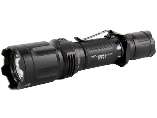 TerraLUX TT5-EX Tactical Flashlight - 900 Lumens, Matte Black TLF-0051-00