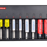 Klarus C8 Charger - 8 bay - For use with Li-ion, NiMH, NiCd Batteries