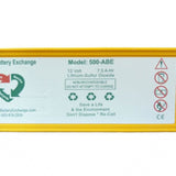 AED Replacement Lifepak 500 7500mAh 12V Lithium Sulfur Dioxide (LiSO2) Battery Pack for Physio-Control Lifepak Defibrillator