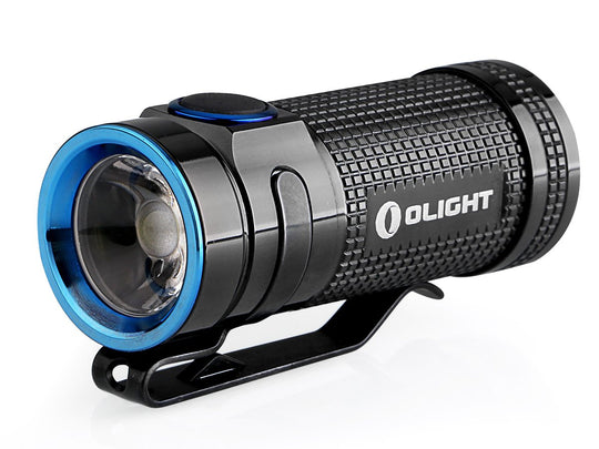 Olight S Mini CU LED Flashlight - CREE XM-L2 LED - 550 Lumens - Uses 1x CR123A (included) or 1x 16340 - Black