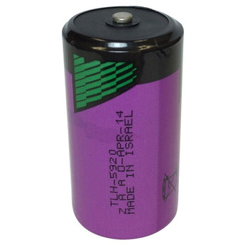 Tadiran TLH5920 Extended Temperature Series 3.6V 7.5Ah Lithium (Li-SOCI2) C cell