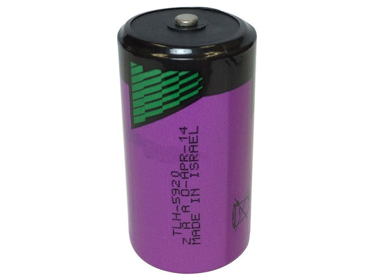Tadiran TLH5920 C-cell Extended Temperature Series 3.6V 7.5Ah Lithium (Li-SOCI2)- Bobbin Wound