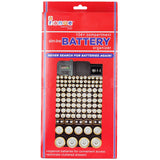 Battery Store 104+ Compartment Slim-Line Battery Organizer with Tester A5101BB