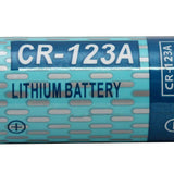 Powerizer CR123A (100PK) 1300mAh 3V Lithium Primary (LiMNO2) Button Top Batteries - Box of 100