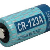 Powerizer CR123A (1000PK) 1300mAh 3V Lithium Primary (LiMNO2) Button Top Batteries - Case of 1000